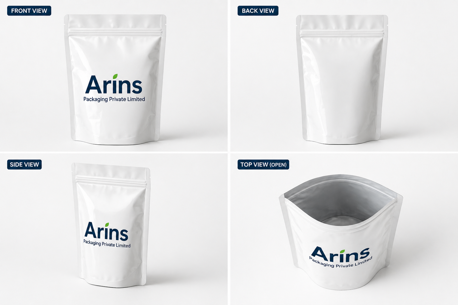 Plain Laminated Pouches