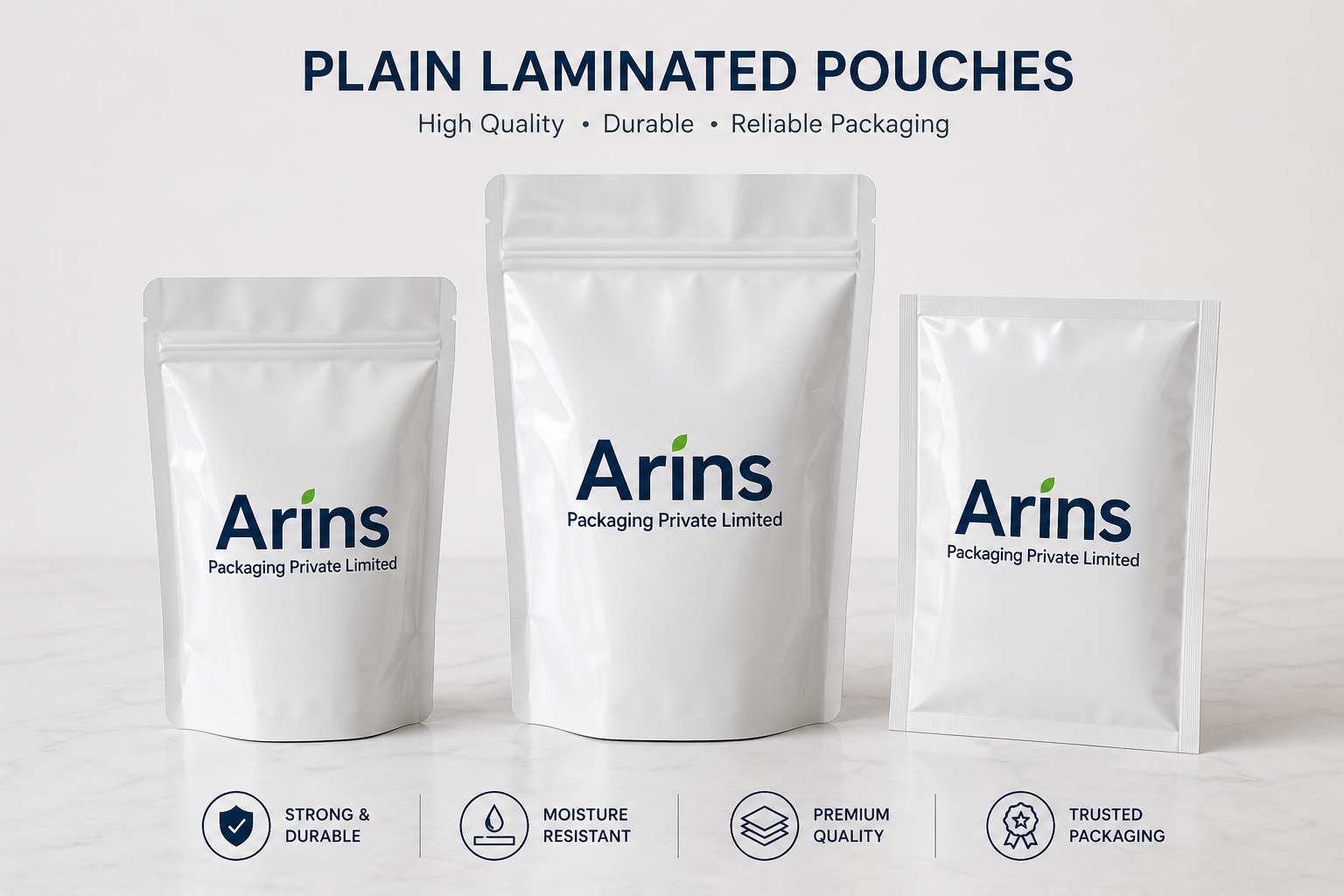 Plain Laminated Pouches